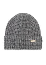 Gray women's wool hat CZADT-0204-95(Z25), front product view on white background.