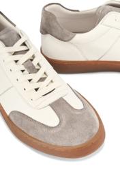 Men's leather sports shoes BUTYM-0487-0B(W26), close-up of the product detail on a white background.