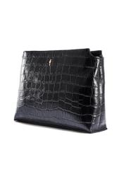 Black croco women's handbag TORES-1159E-99(Z25)