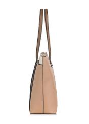 Two-color women's shopper bag TOREC-0780-15(W23)-03