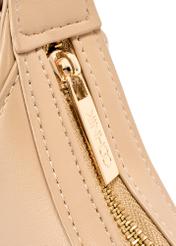 Beige small hobo bag TOREC-1136-1A(W26)