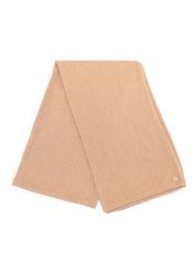 Beige women's cashmere scarf SZADT-0093-81(Z25), view of the folded product on a white background.