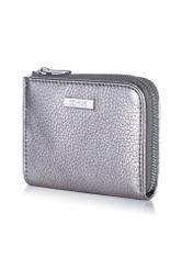 Women's small silver wallet PORES-0838-92(W23)-02