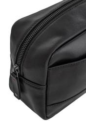 Black leather men's cosmetic bag TORMS-0443-99(Z24)