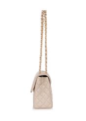 Cream quilted chain bag TOREC-0443D-12(W25)-04