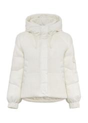 White women's winter jacket KURDT-0545-11(Z24)