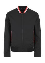 Black men's bomber jacket KURMT-0322-99(W24)-03