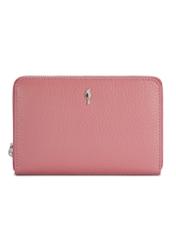 Pink Leather Medium Women's Wallet PORES-0898G-31(Z25)
