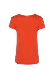 Red women's blouse BLUDT-0070-42(W20)-02