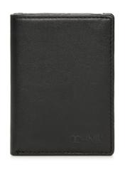 Men's leather small wallet PORMS-0628A-98(Z25), product view from the front on a white background.