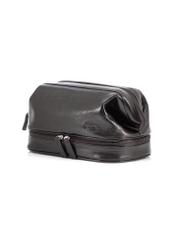 Men's glossy cosmetic bag TORMS-0479-99(Z25), diagonal product view on white background.