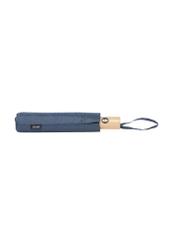 Navy blue women's folding umbrella PARSD-0034-7D(W26), front view of the folded product on a white background.