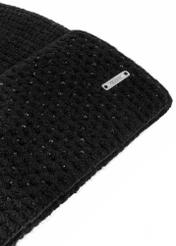 Woolen black women's hat CZADT-0188-99(Z24)