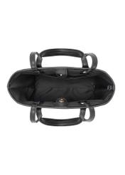 Black women's shopper bag TOREC-0907-99(W24)-05