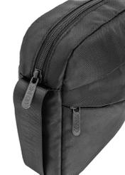 Black men's bag TORMN-0266C-99(Z25), close-up of the product detail on a white background.
