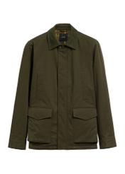 Men's green transitional jacket KURMT-0440-8B(Z26)
