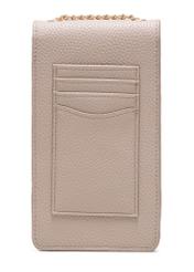 Beige women's pouch TOREC-1112-80(Z25), product view from the back on a white background.