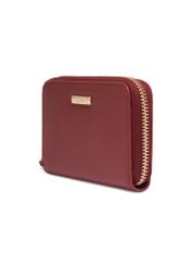 Ginger medium leather women's wallet PORES-1023-3D(Z26), diagonal product view on white background.
