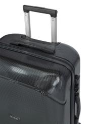 Large suitcase on wheels WALPC-0014-99-28(W26), view of the product handle on a white background.