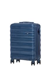 Set of 19'/24'/28' wheeled suitcases WALPC-0015-7D(W26), diagonal product view on white background.