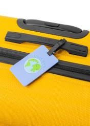 Luggage tag AW-012-0009-61(W25), product view on a suitcase on a white background.