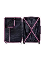 Set of 19''/24''/28'' trolley suitcases WALAB-0040-5B(W26), product view inside on white background.