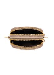 Beige mini women's phone bag TOREC-1368-1B(Z26), product view inside on white background.