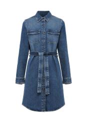 Denim shirt dress SUKDT-0213-69(W25)-01