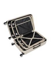 Set of 19'/24'/28' trolley suitcases WALAB-0040-0C(W26), product view inside on white background.