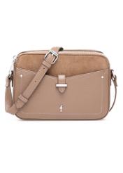 Beige small women's handbag TOREC-0830B-81(Z25), front product view on white background.