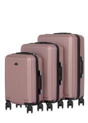 Set of suitcases on wheels 19"/24"/28" WALAB-0053-31(W24)-01