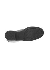 Women's leather ankle boots BUTYD-1200-99(Z25), view of the sole on a white background.