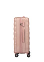 Set of 19'/24'/28' wheeled suitcases WALPC-0015-5B(W26), side view of the product on a white background.