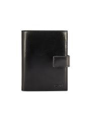 Large men's leather wallet PORMS-0678-99(W26), front product view on white background.