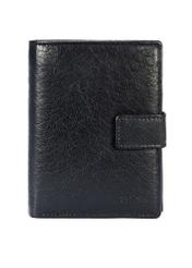 Black leather men's wallet PORMS-0650-99(W25)