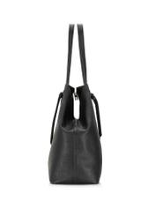 Large black shopper bag TOREC-0995A-99(Z25)