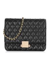 Women's quilted leather mailbag TORES-0907-99(W23)-01