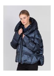 Women's short winter oversize jacket KURDT-0266-69(Z20)-01