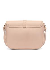 Beige women's messenger bag TOREC-1003-81(W25), back view of the product on a white background.