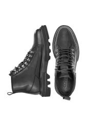 Black men's leather boots BUTYM-0468-99(Z24)-09