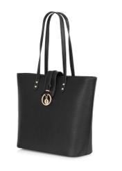 Black women's shopper bag TOREC-0937A-99(W25)-02