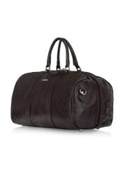 Dark brown leather men's travel bag TB-250-90(KS)-06