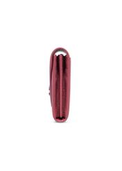 Pink small women's wallet PORES-1017-5B(Z26) - side product view, on white background.