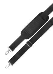 Cosmetic bag WALNY-0046-99-14(W26), view of the detachable strap of the product on a white background.