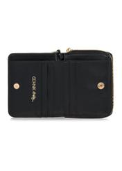 Small black women's wallet with handle POREC-0395-99(Z24)