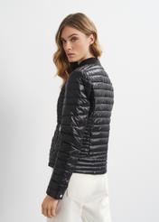 Women's quilted jacket with stand-up collar KURDT-0432-99(W24)-03