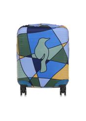 Geometric cover for small suitcase AW-005-0011-15-S(W24)-01