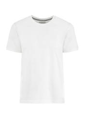 Men's white cotton T-shirt TSHMT-0100-11(W25)-01