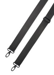 Khaki travel bag TORMN-0417-8D(W26) - stripes view, on white background.