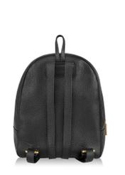 Black leather women's backpack TORES-0898B-99(Z24)-03